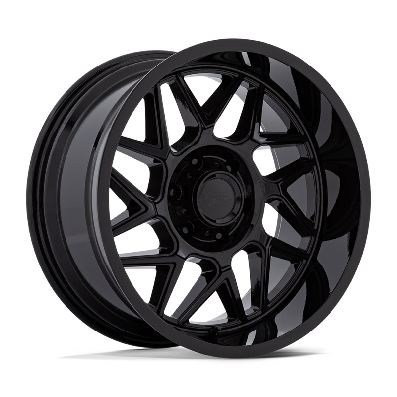 Moto Metal Wheels MO812 Turbine 20″ 8×165.1 Gloss Black