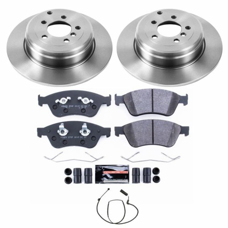 PowerStop Power Stop 03-05 Land Rover Range Rover Rear Track Day SPEC Brake Kit