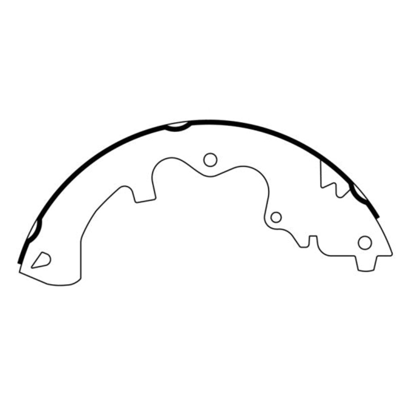 Porterfield Brake Shoes for 2008 FORD ESCAPE