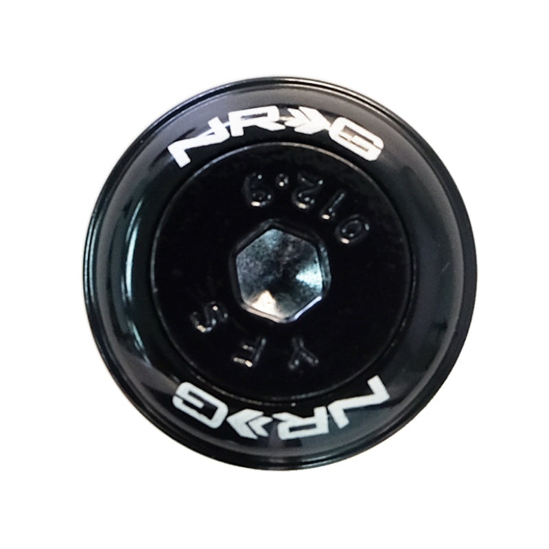 NRG Fender Washer Kit w/Color Matched M8 Bolt Rivets For Plastic (Black) – Set of 8