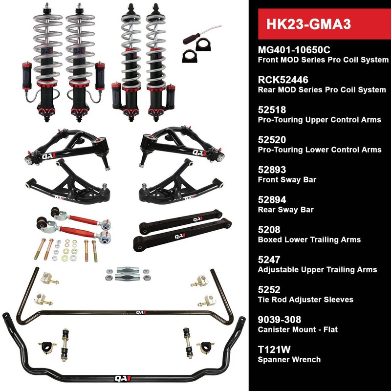 QA1 HK23-GMA3 Level 3 Full Vehicle Handling Kit 73-77 GM A-Body W/ Shocks