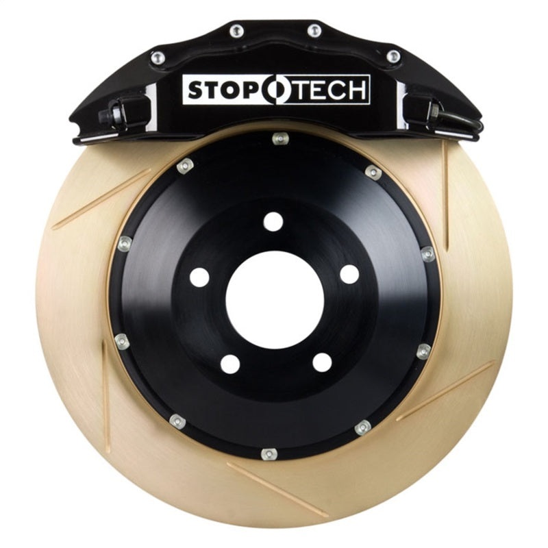 StopTech 00-05 Honda S2000 Black ST-60 Caliper 355x32mm Slotted Coated Rotors Front Big Brake Kit