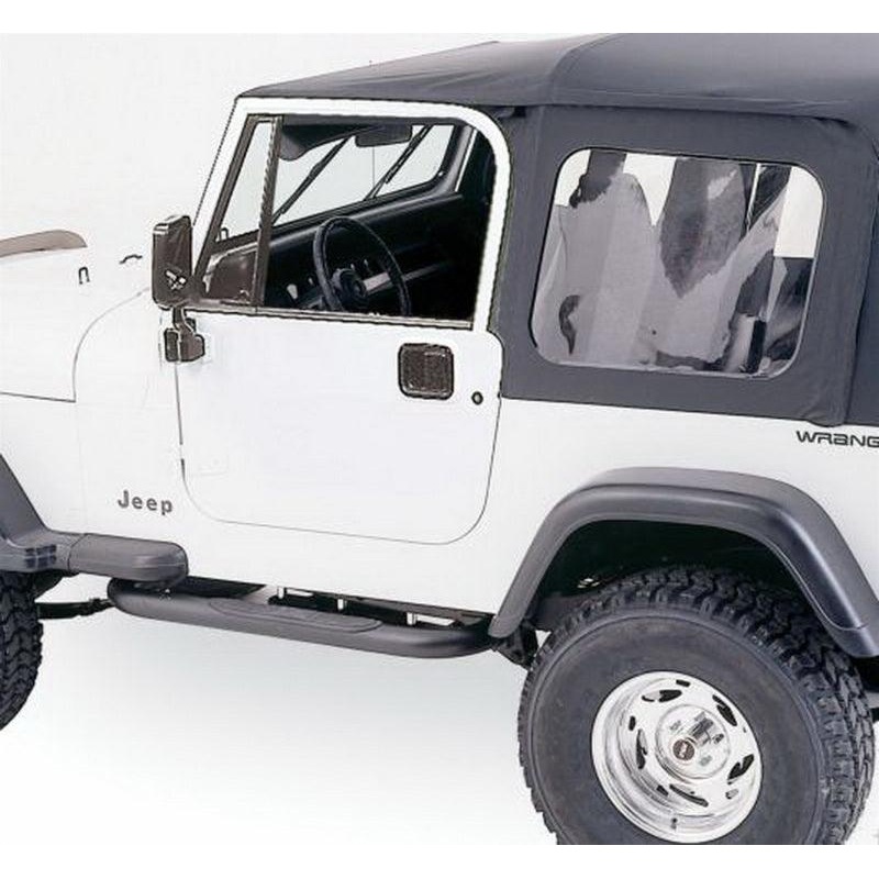Rampage 86-95 Jeep Wrangler CJ7/YJ Complete Top – Black Diamond