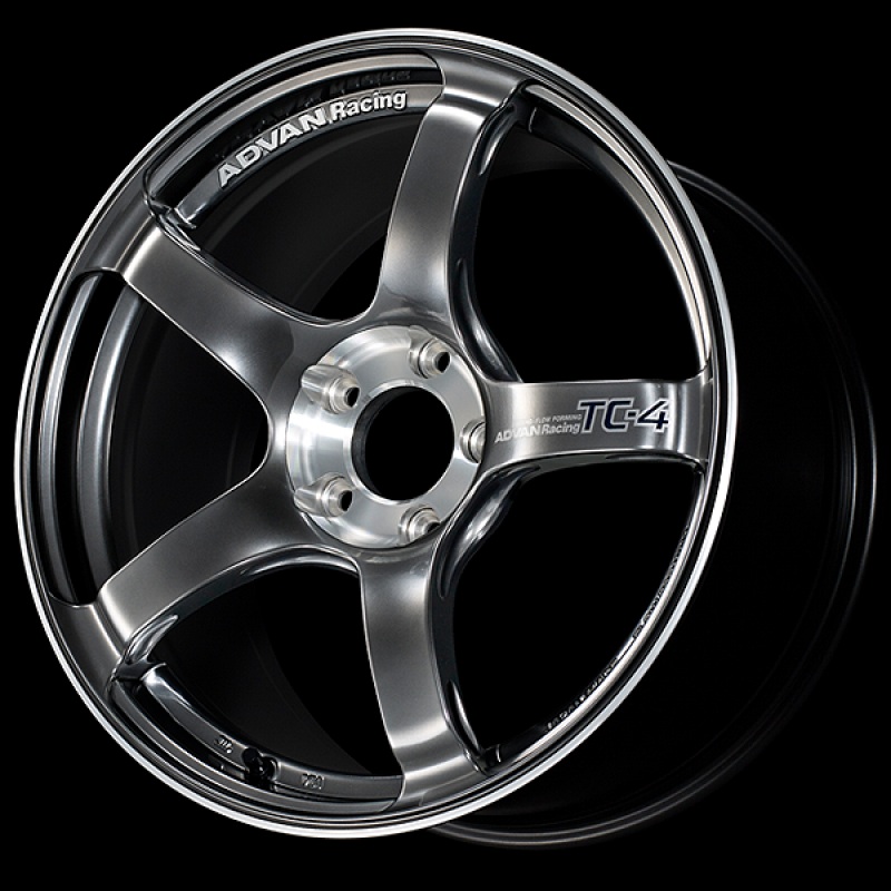 Advan TC4 16×7/ ET35 / 5×114.3 – Racing Hyper Black & Diamond Cut