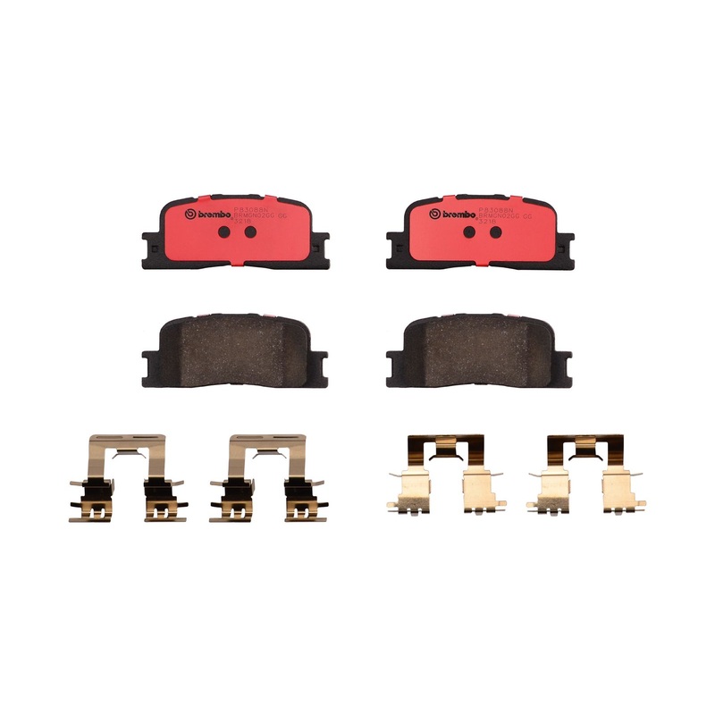 PRIME Ceramic Rear Disc Brake Pad Set – P83088N
