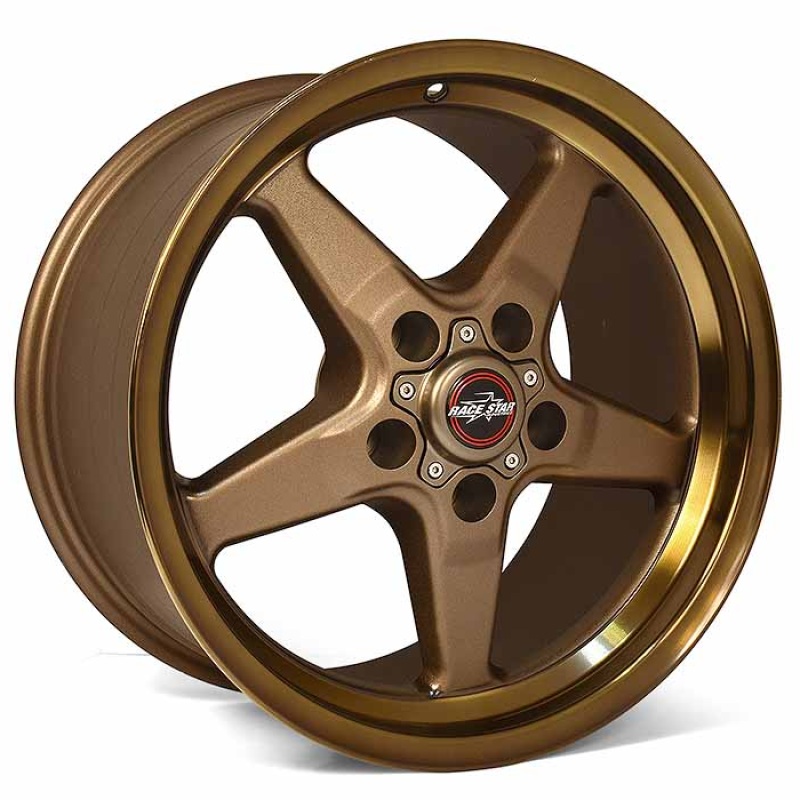 Race Star 92 Drag Star 18×5 5x120bc 2.00bs Bracket Racer Bronze Wheel