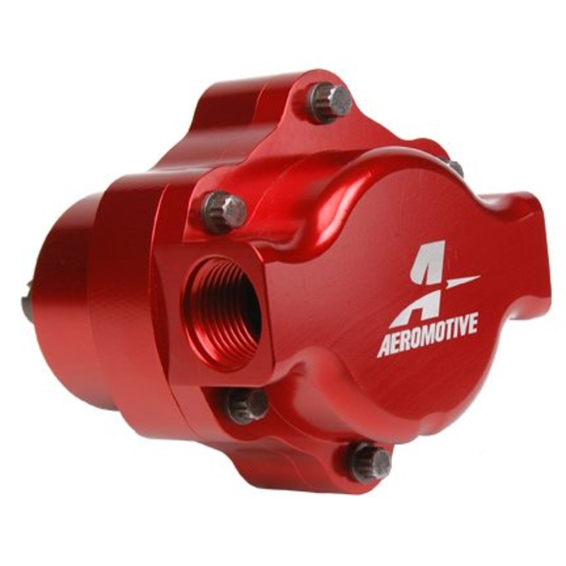 AEROMOTIVE 6 GPM Billet Belt Drive Mechanical Fuel Pump (See P/N 17140 or 17241 for pump with mounting bracket, pulleys and hardware.)
