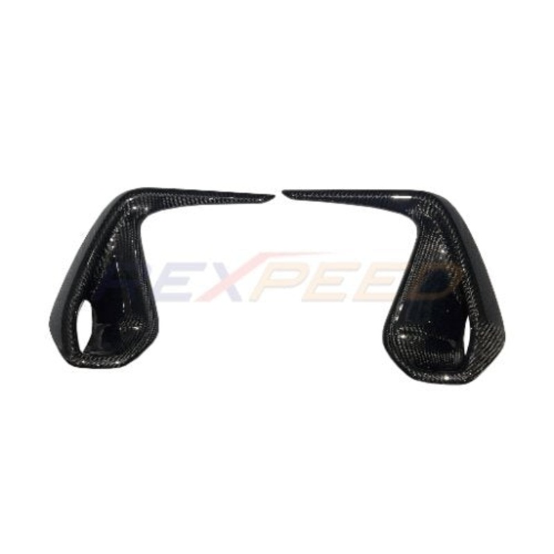 Rexpeed 2022+ BRZ Dry Carbon Front Side Duct Cover | for NO LED light model only. | FR96