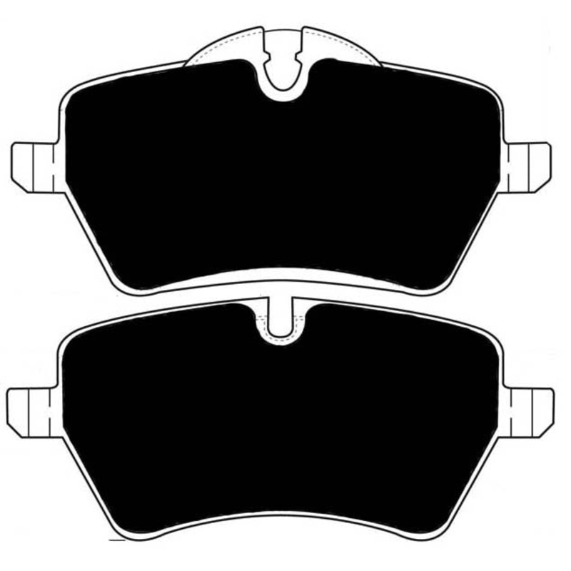 Porterfield Brake Pads for 2008 MINI Coupe S