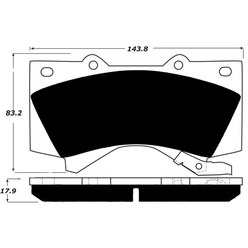 Porterfield Brake Pads for 2018 LEXUS LX 570