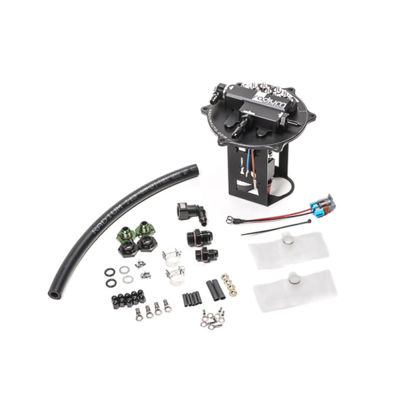 Radium Engineering EVO 7/8/9 Fuel Pump Hanger For Walbro F90000267/274/285 – Pumps Not Included