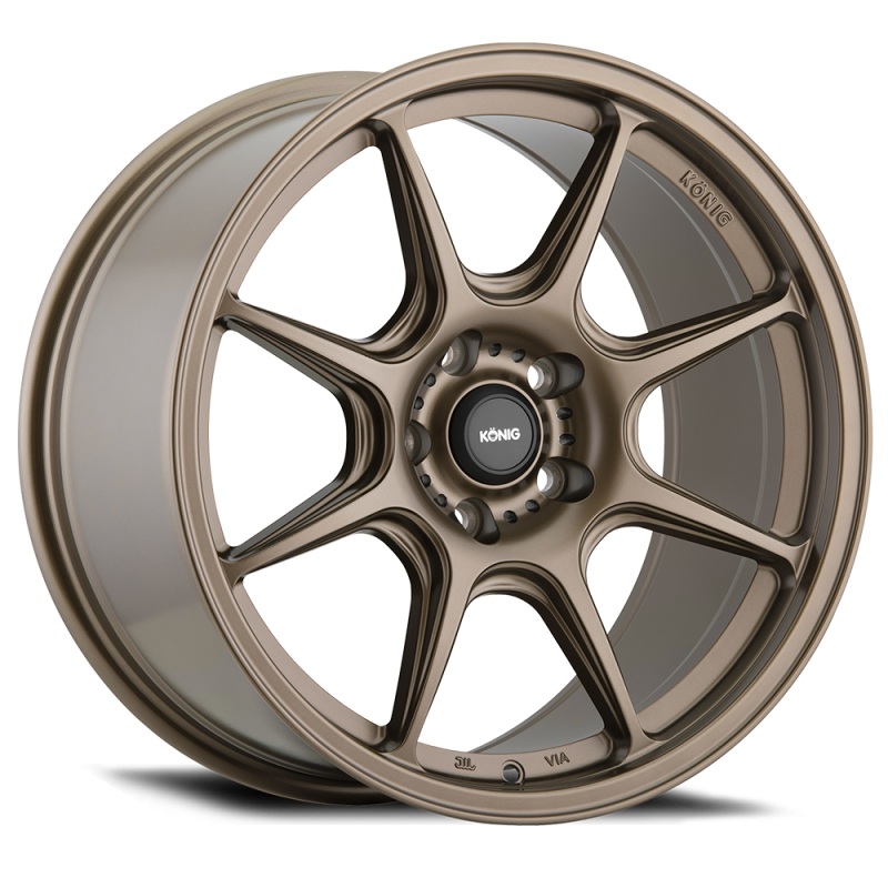 KONIG Lockout Wheel – 18×8.5 +43 | 5×112 | Matte Bronze