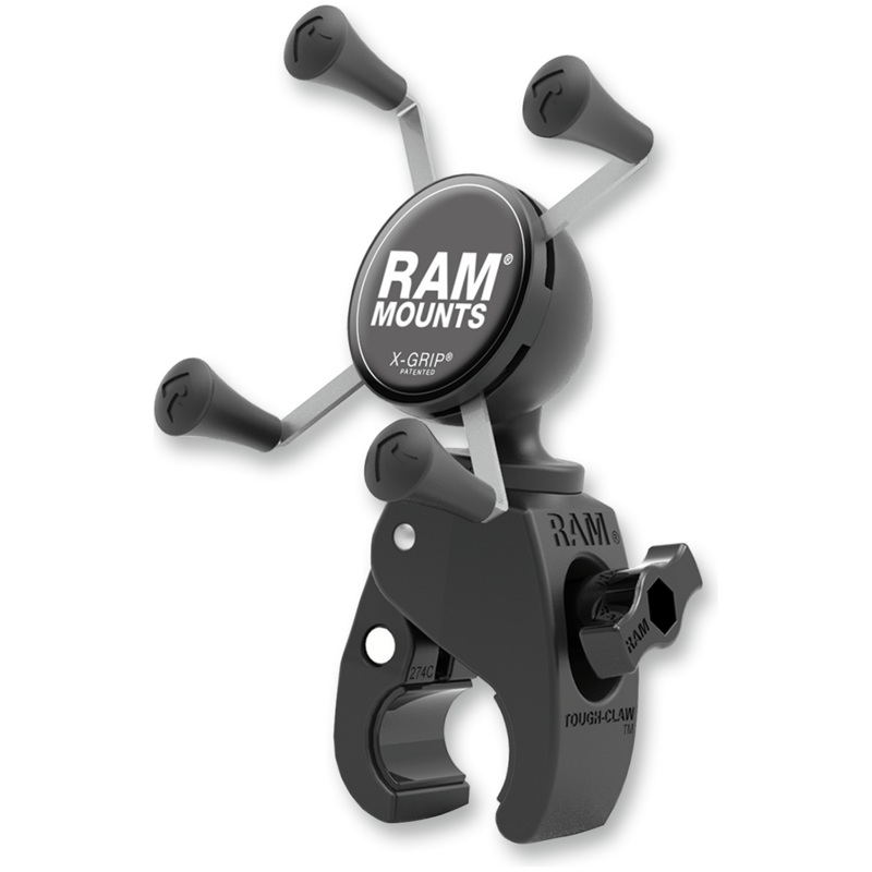 Tough-Claw Mount With Universal X-Grip Cradle By Ram Mounts
