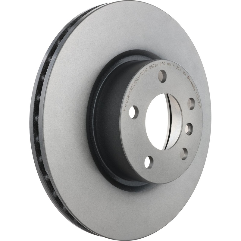 PRIME UV Coated Front Disc Brake Rotor – 09.B570.11