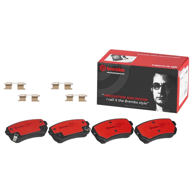PRIME Ceramic Rear Disc Brake Pad Set – P30051N