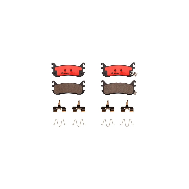 PRIME Ceramic Rear Disc Brake Pad Set – P49021N