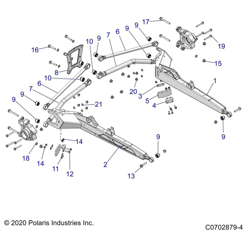 Weld-Trl Arm,Rh,Prl Mltd by Polaris