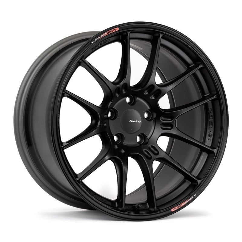 ENKEI GTC02 Wheel – 19×8.5 +27 | 5×114.3 | Matte Black