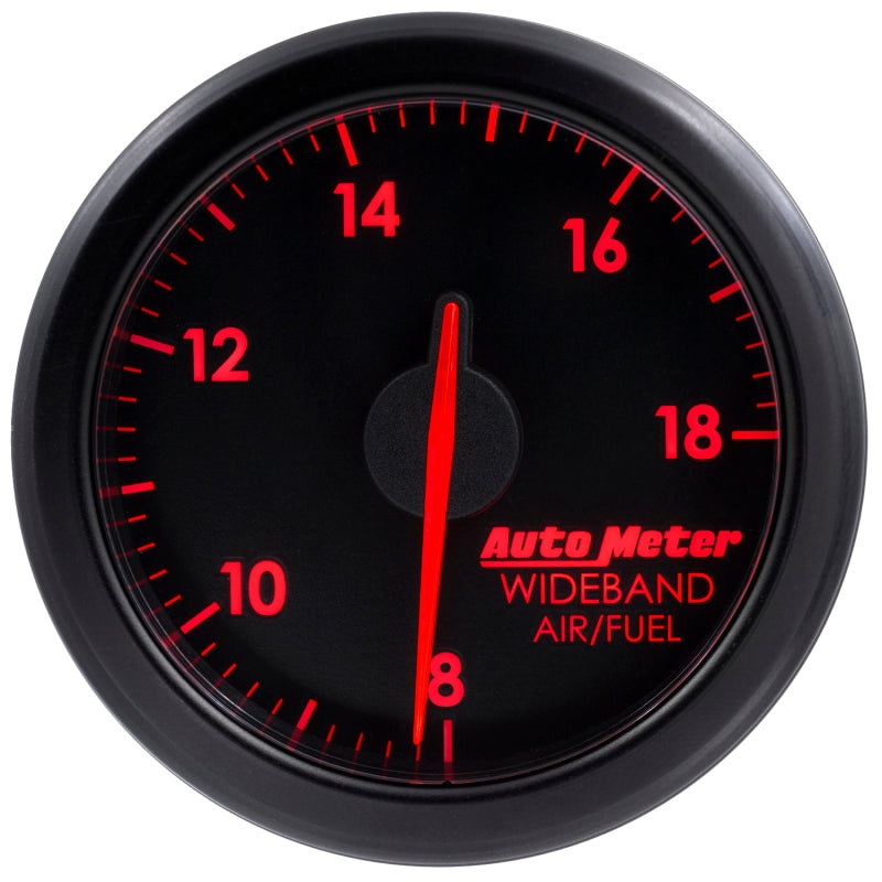Autometer Airdrive 2-1/6in Wideband Air / Fuel Gauge 10:1-17:1 ARF Range – Black