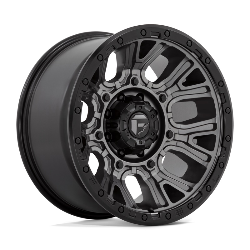 Fuel Wheels D825 Traction 20″ 8×170 Matte Gunmetal With Black Ring