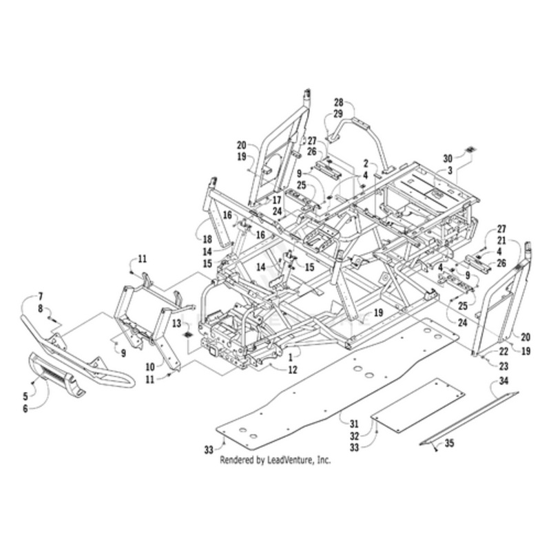 Main Frame (Inc. 2-3) by Arctic Cat