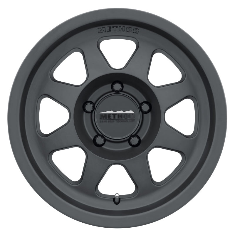 Method MR701 17×9 -12mm Offset 5×5 71.5mm CB Matte Black Wheel