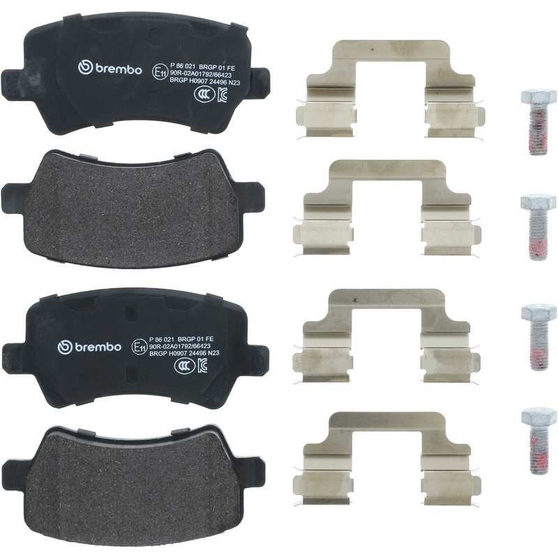 PRIME Low-Met Rear Disc Brake Pad Set – P86021