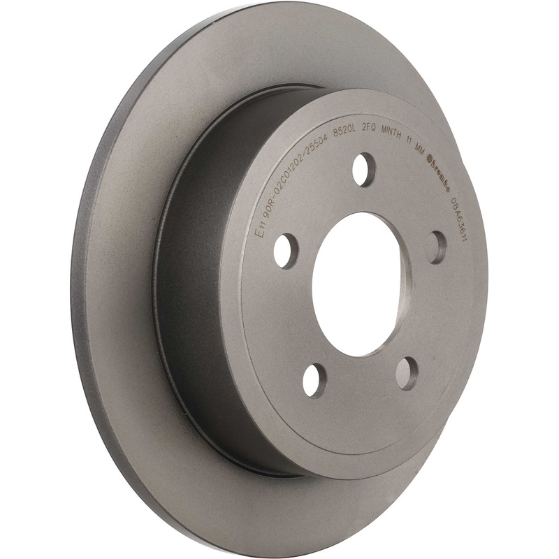 PRIME UV Coated Rear Disc Brake Rotor – 08.A636.11