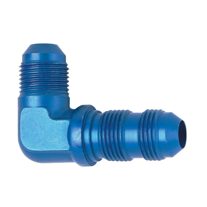 Fragola -8AN x 90 Degree Bulkhead – Blue