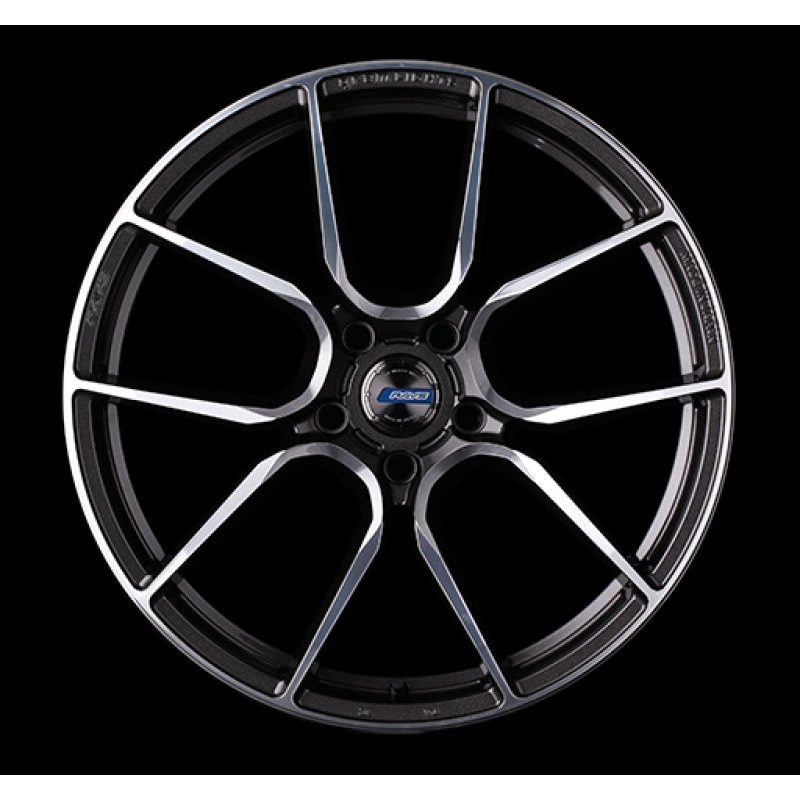 Gram Lights 57ANA 19X8.5 +45 5-100 SUPER DARK GUNMETAL DC MACHINING