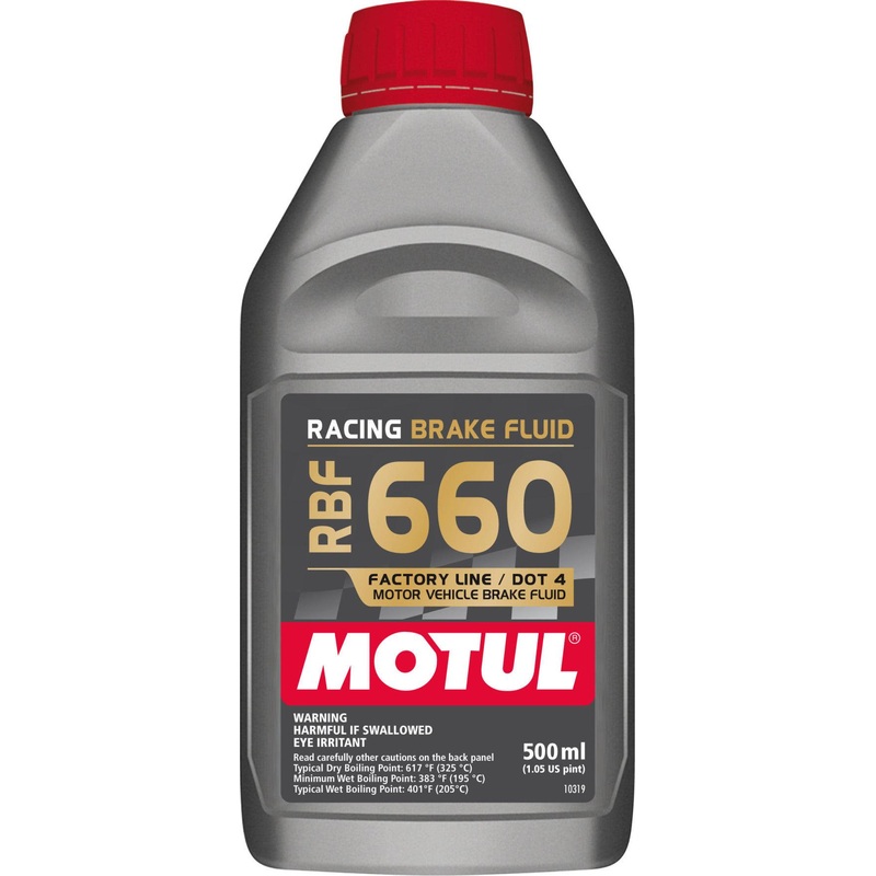 Motul 1/2L Brake Fluid RBF 660 – Racing DOT 4