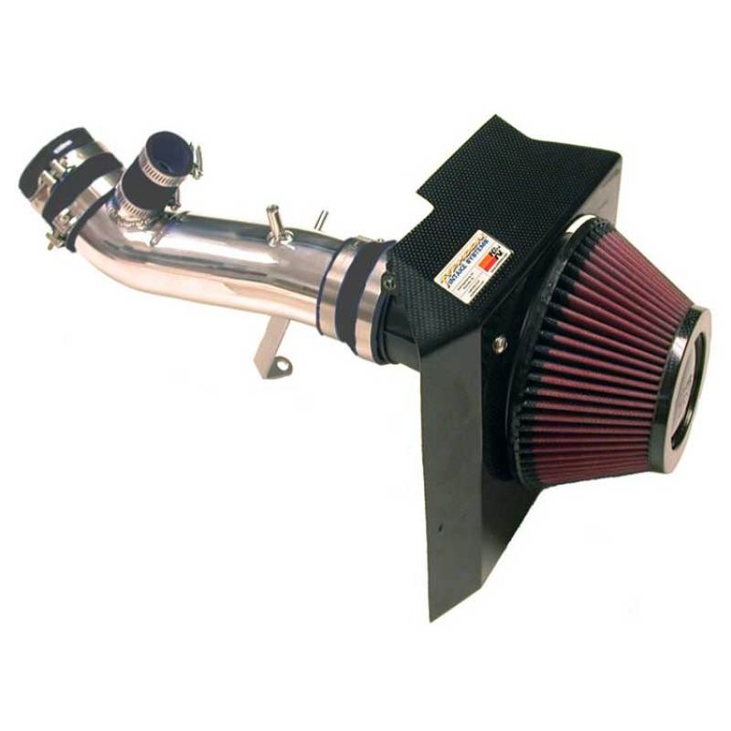 K&N Polished Typhoon Short Ram Intake – 2003-2004 Mitsubishi Lancer Evolution 8 (CT9A)