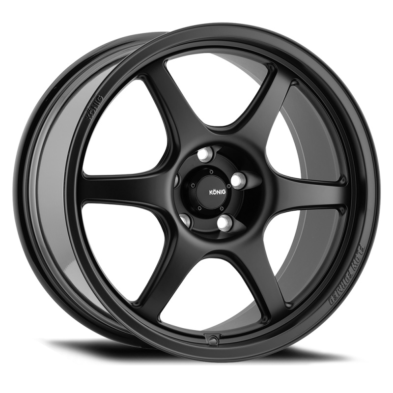 KONIG Hexaform Wheel – 17×8.0 +38 | 5×114.3 | Matte Black