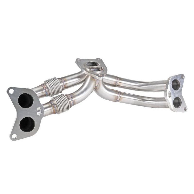 Perrin 22-24 Subaru WRX / 20-24 OBXT & Legacy XT / 19-24 Ascent Equal Length Header – Brushed SS