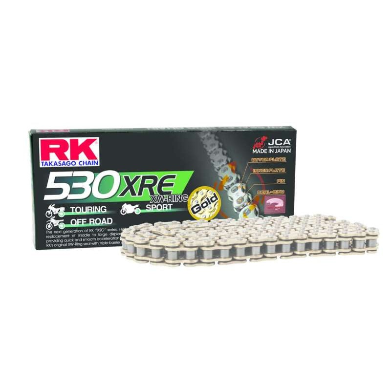 RK Chain GB530XRE-130L XW-Ring – Gold