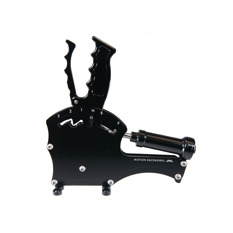 TH350 3 Speed Push To Shift Reverse Pattern Operator Series Billet Shifter Rear Exit