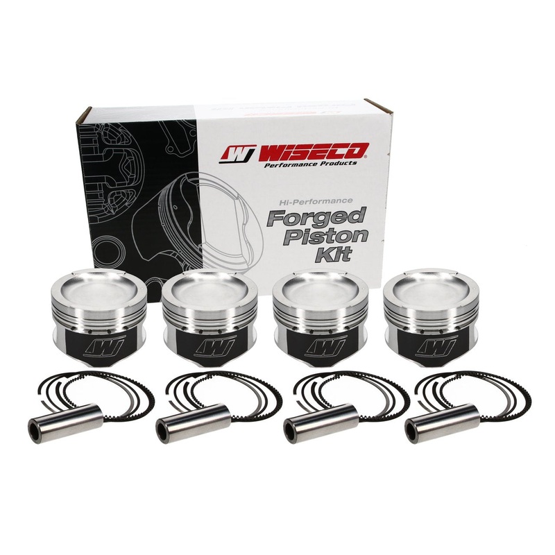Wiseco KE190M83 Volkswagen ABF 2.0L 16V Golf/Ibiza/A4/Octavia 10.5:1 CR 83mm Bore .020 Oversize Piston Set