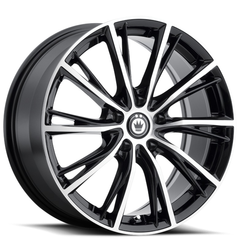 Konig Impression 17×7.5 5×108 ET40 Gloss Black w/ Machined Face