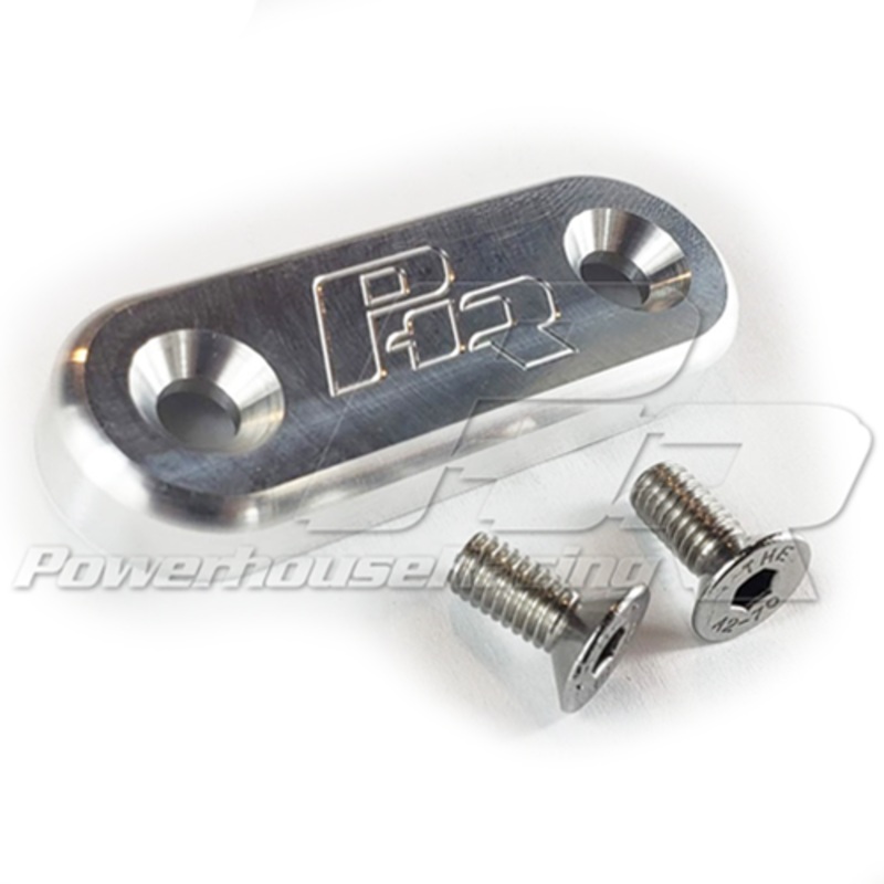 PHR Throttle Cable Block Off- Machined Finish