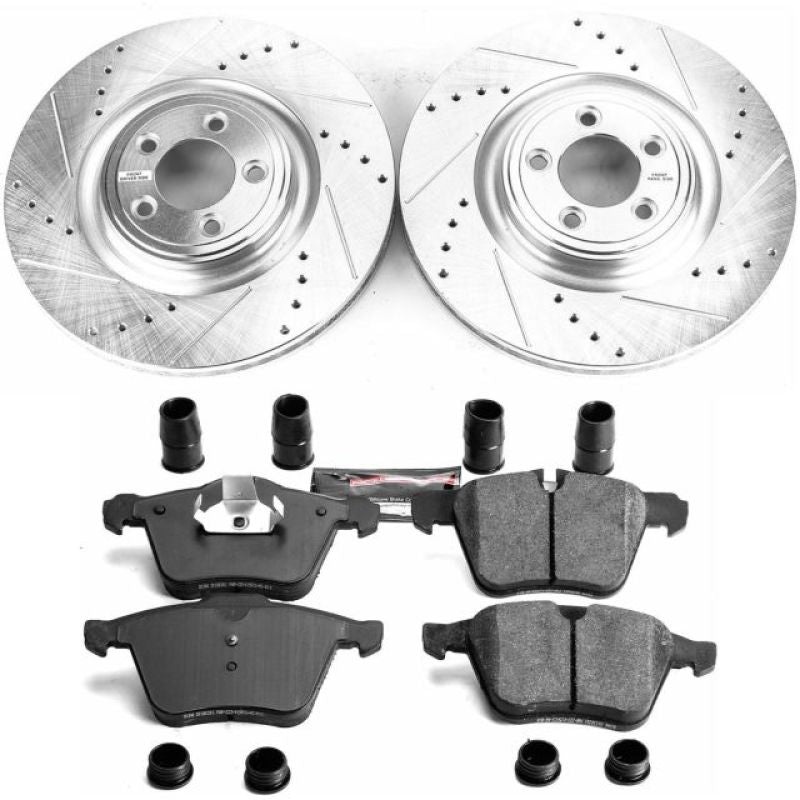 PowerStop Power Stop 10-15 Jaguar XF Front Z23 Evolution Sport Brake Kit