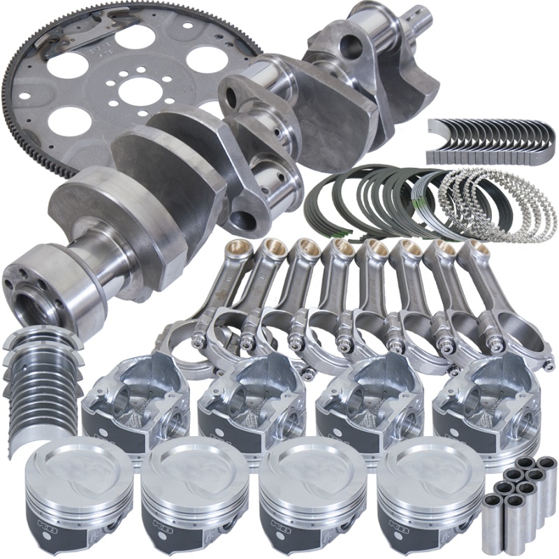 Eagle Chevy LT1350 1Pc 3.750in Crank 5.700in I-Beam Rods 4.030in Pistons 153 Tooth FP Bal Assembly