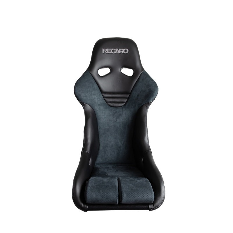 Recaro RS-G Motorsport Seat – Black Leather/Grey Alcantara (4/5/6 Point Belt)