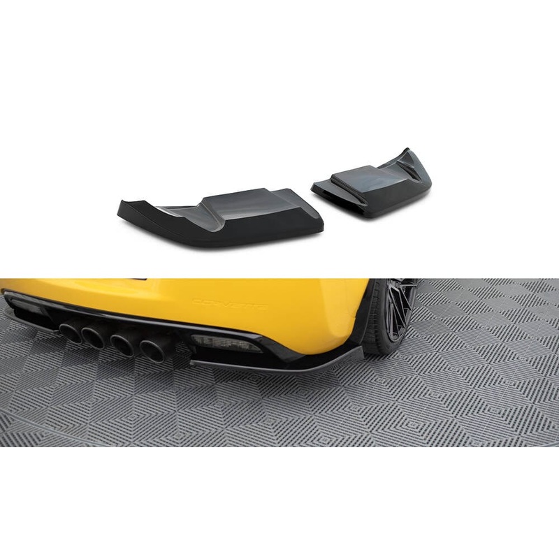 Maxton Design Rear Side Splitters – Chevrolet Corvette C6