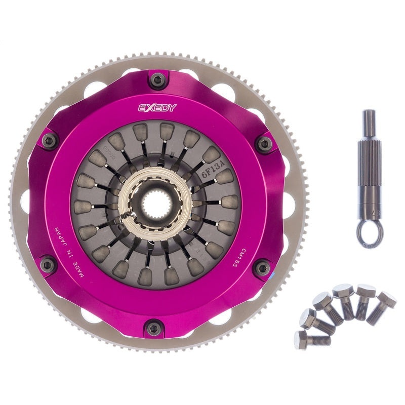 Exedy Hyper Triple Carbon-R Clutch Rigid Disc Push Type Cover | 1989-1993 Nissan Skyline GTR L6 (NM033SBMC)
