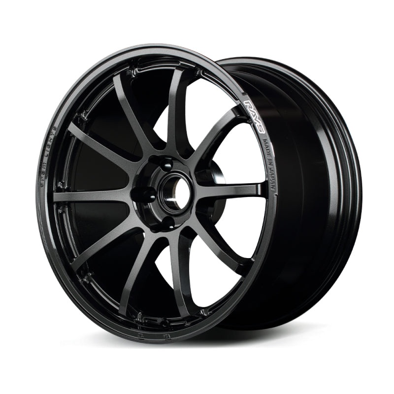 Gram Lights 57NR 18×9.5 +38 5-114.3 Glass Black Wheel