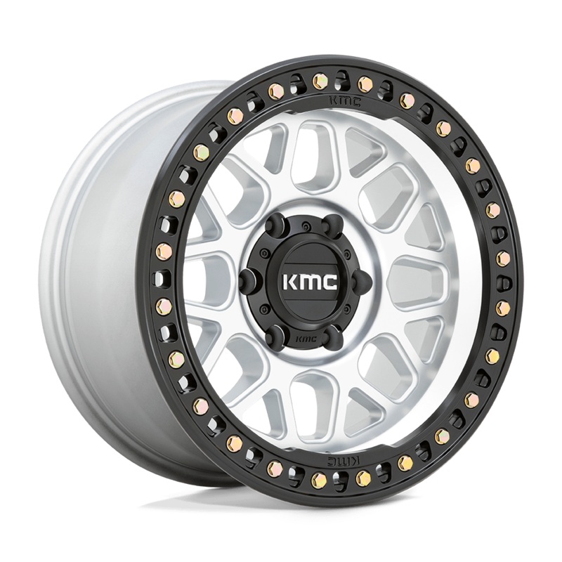KMC Wheels KM549 GRS 20″ 8×180 Machined With Satin Black Lip