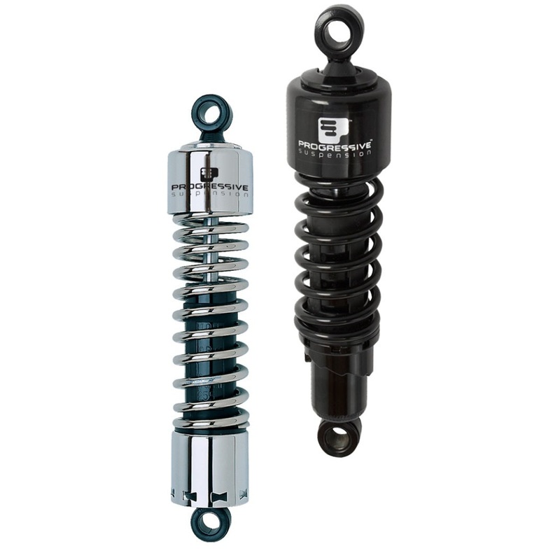 Progressive 84-87 Honda GL1200/A/I/L/SE-I 412 Series Shocks – Chrome