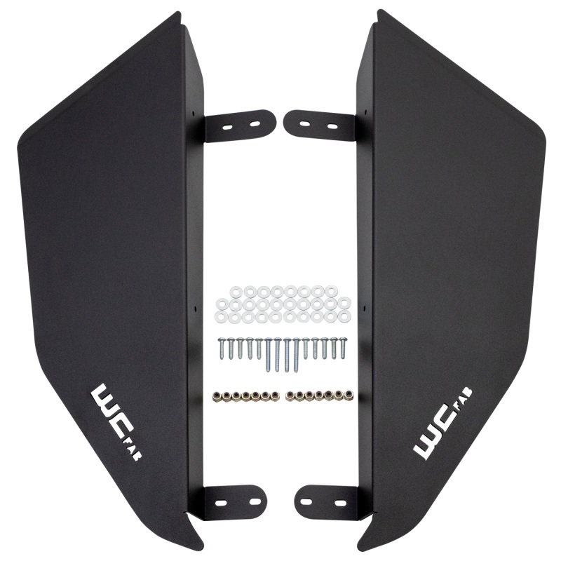 Wehrli 2019+ Honda Talon 1000X/R Front Lower Door Kit – Fine Texture Black