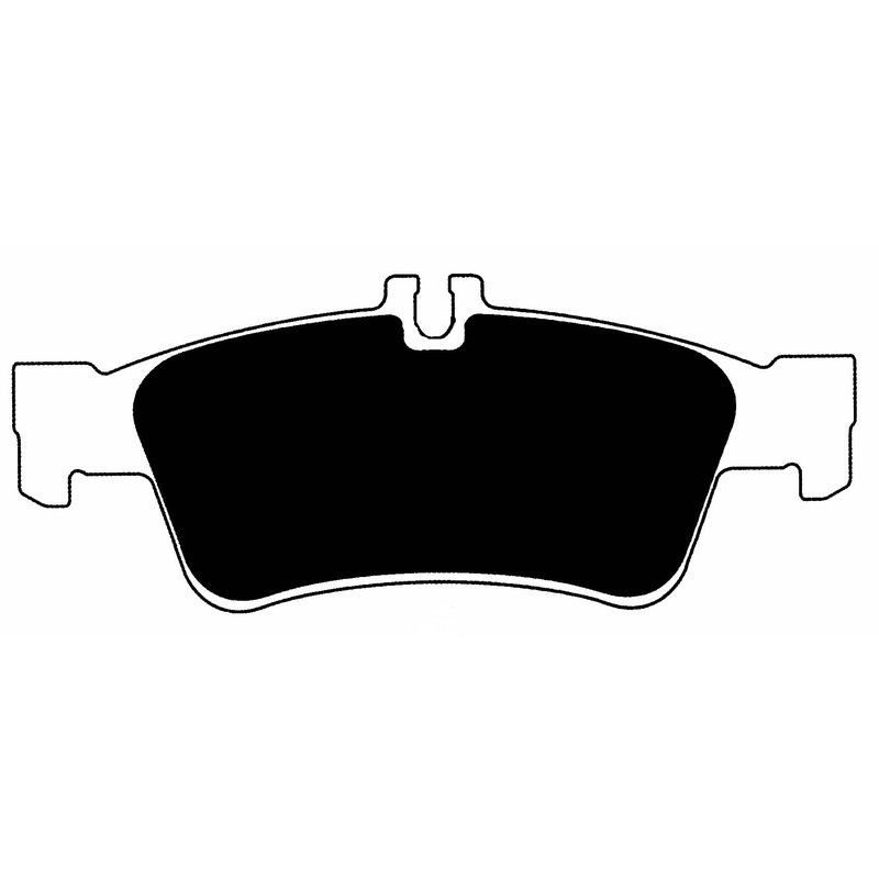 Porterfield Brake Pads for 2008 MERCEDES-BENZ CL500
