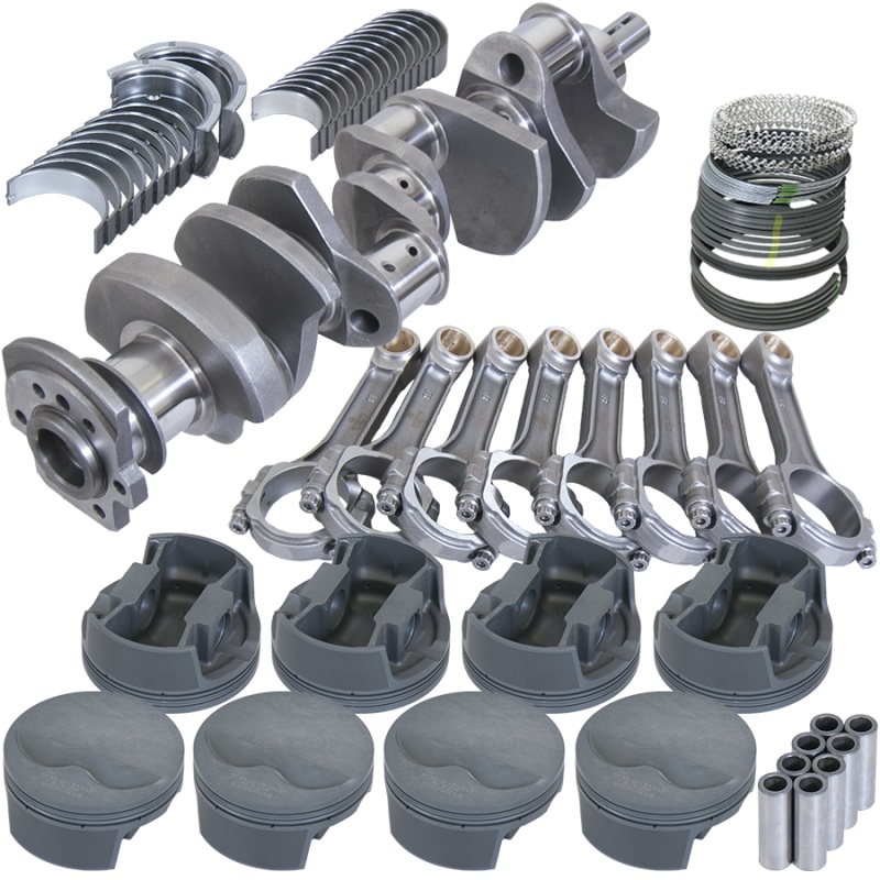 Eagle Chevy 400 3.750in Crank 6.000in I-Beam Rods -5cc Flat Top 4.155in Pistons Rotating Assembly